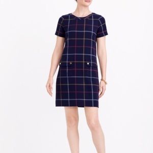 Jcrew: plaid pocket dress